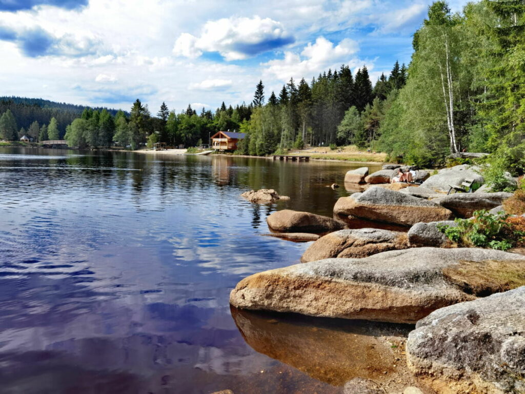 Am Fichtelsee baden mit norwegischem Flair? So haben wir es hier empfunden!